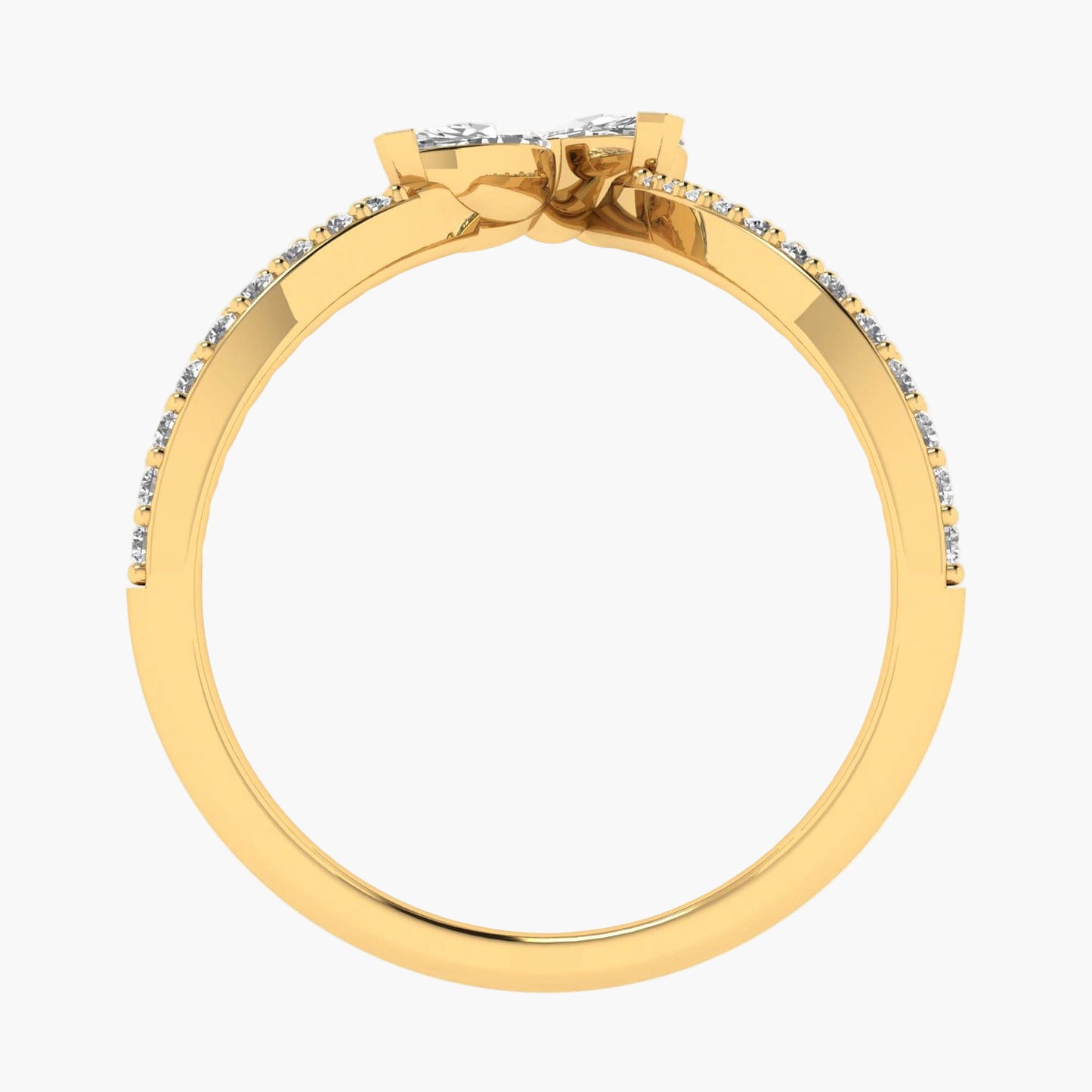 Pear Vanki Diamond Ring