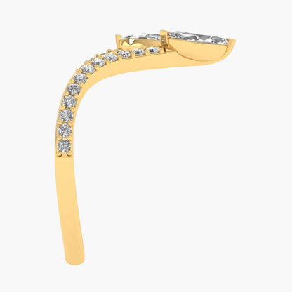 Pear Vanki Diamond Ring