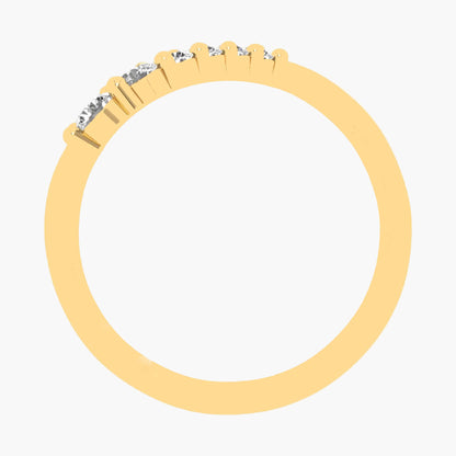 Wishbone Diamond Ring