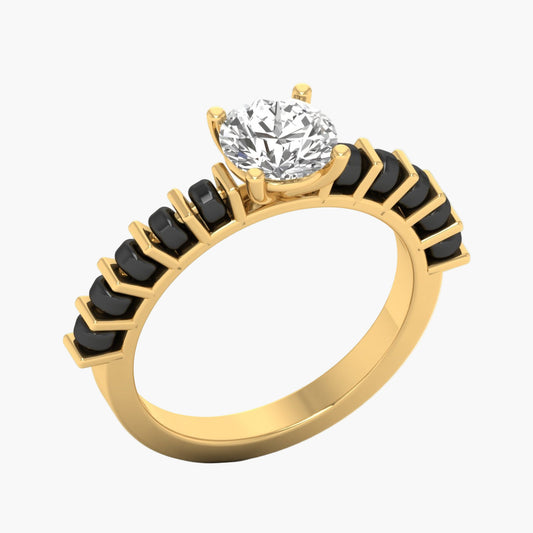 Purity Pretty Mangalsutra Solitaire Ring