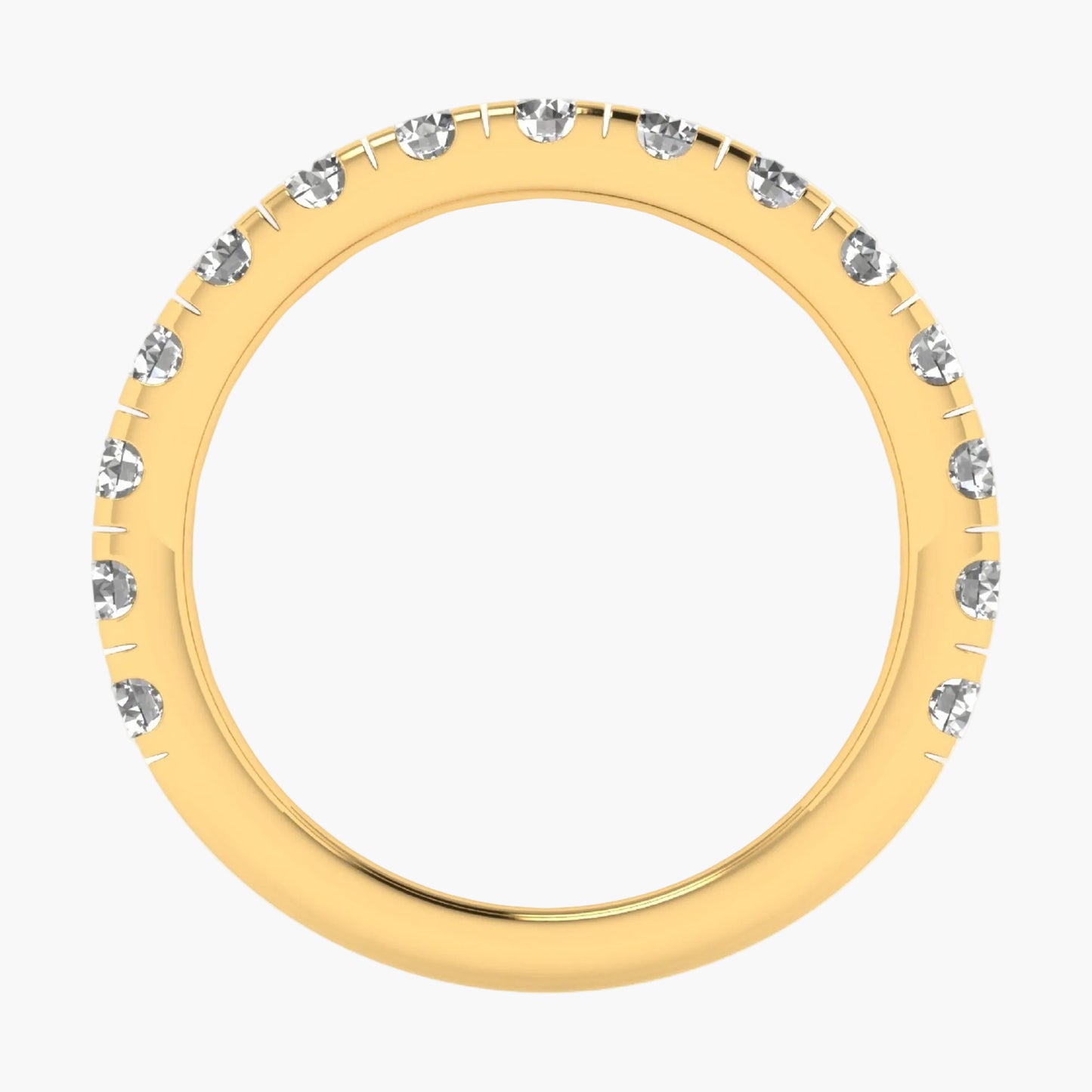 Gold ring with embedded stones on a white background, branded 'Green Lab'.