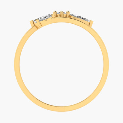 Just-at-Time Diamond Ring