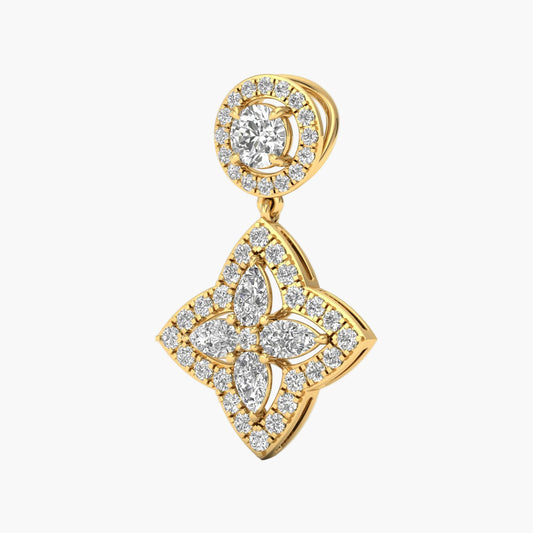 Star Crust Diamond Pendant