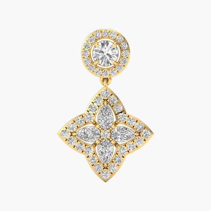 Star Crust Diamond Pendant