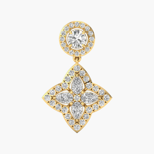 Star Crust Diamond Pendant