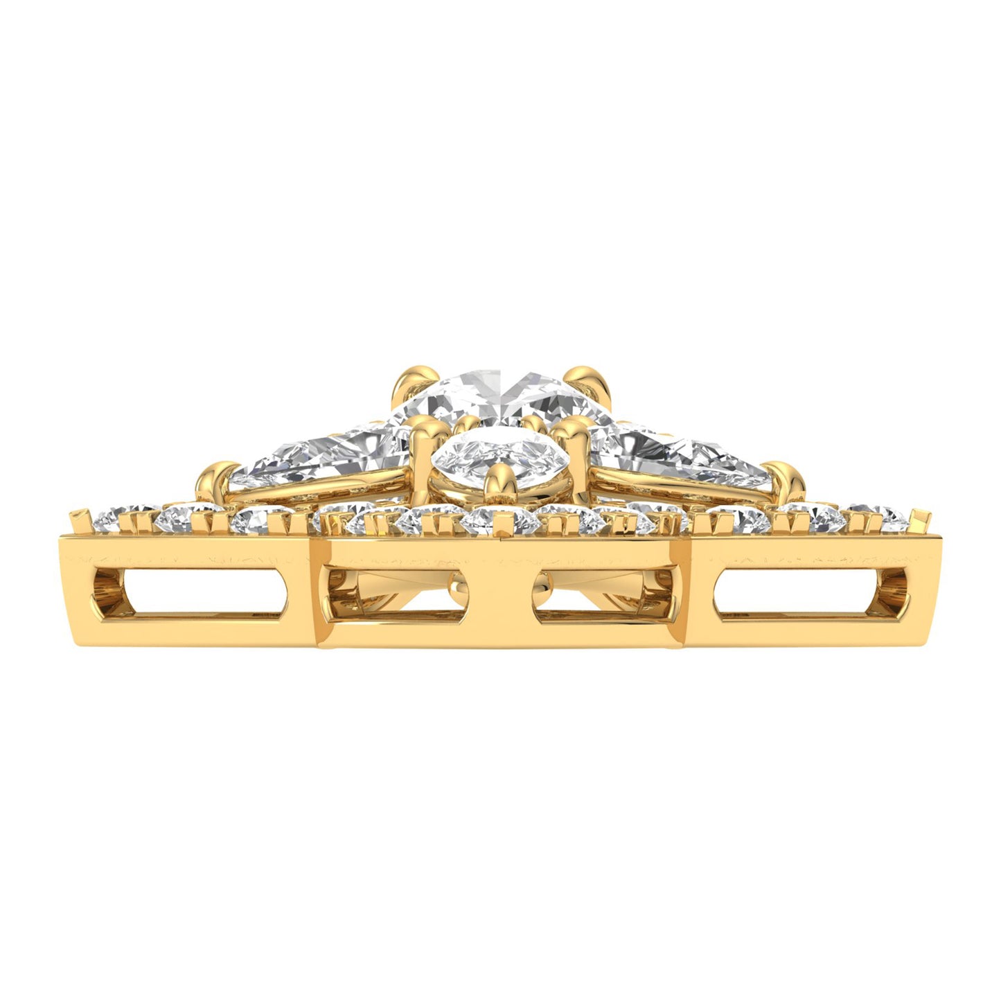 Star Crust Diamond Pendant