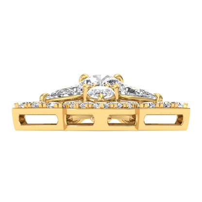 Star Crust Diamond Pendant