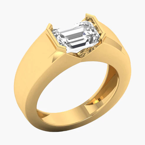Strong & Softy Men Diamond Ring