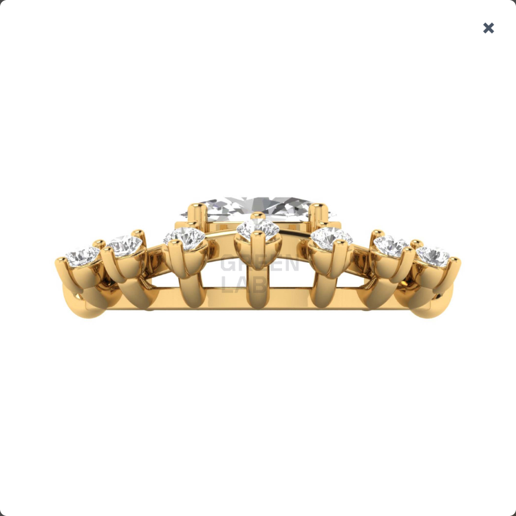 Celestial Drop Diamond Gold Mangalsutra