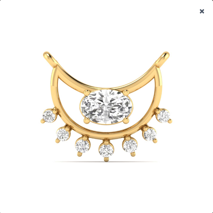 Celestial Drop Diamond Gold Mangalsutra