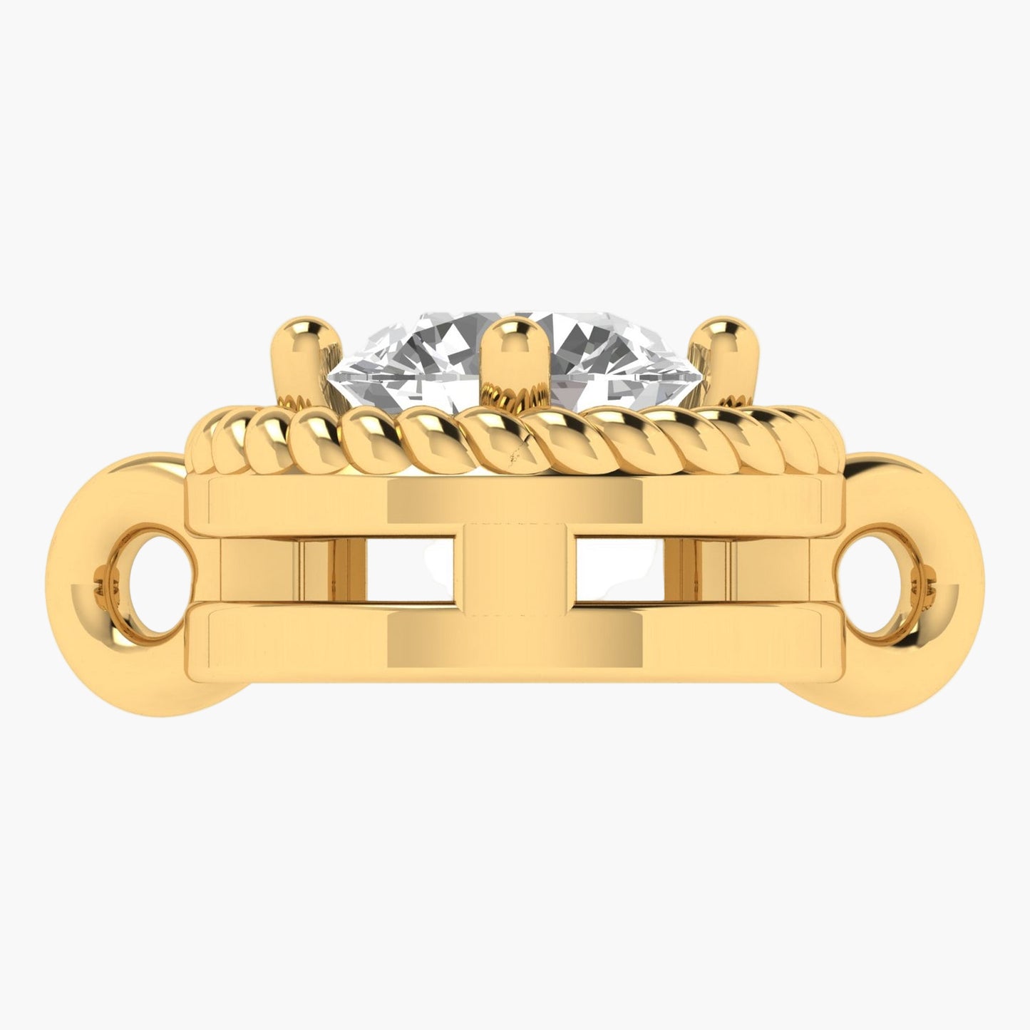 Rope Halo Diamond Mangalsutra