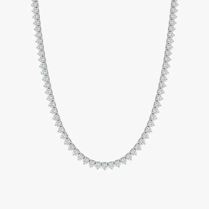 Elegance Single Line Strand Diamond Necklace