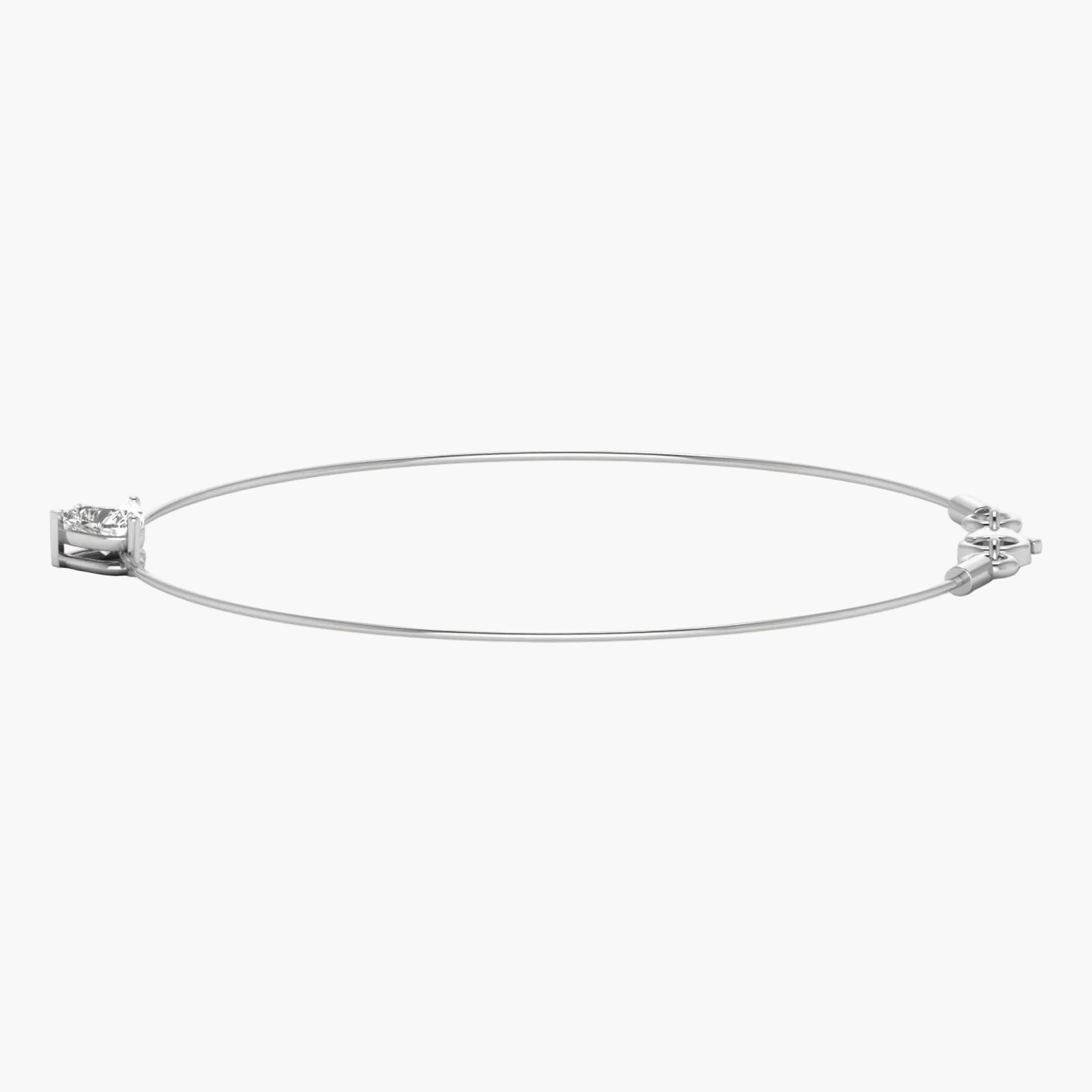 Silver bracelet with 'Green Lab' branding on a white background