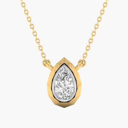 Ocean Leaf Diamond Necklace