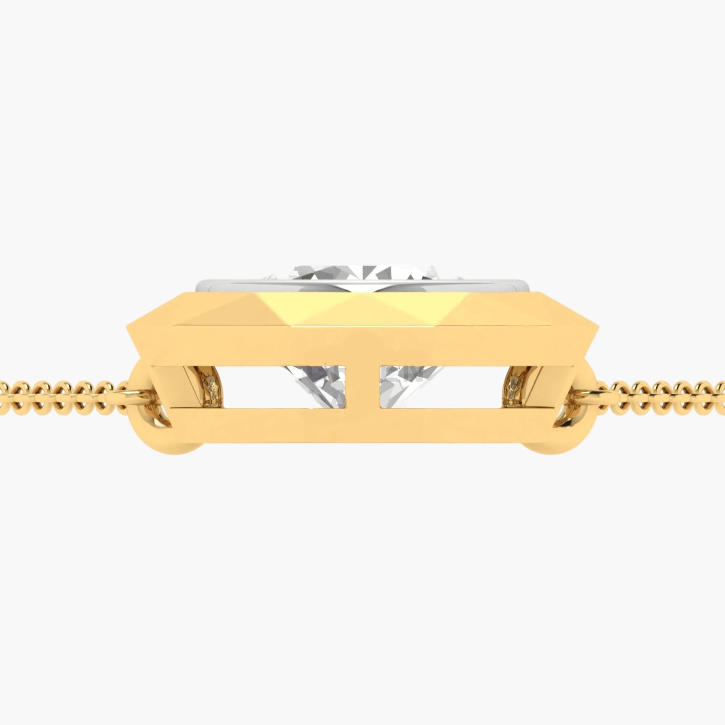 Solstice Stone Diamond Necklace