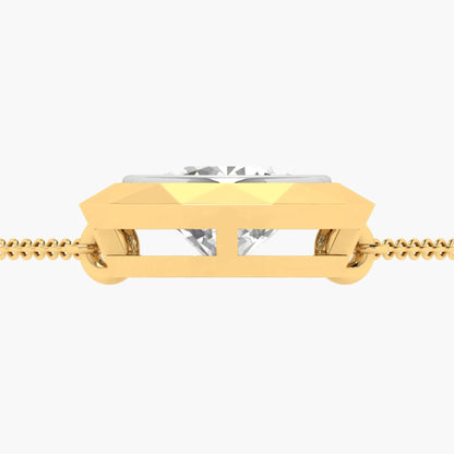 Solstice Stone Diamond Necklace