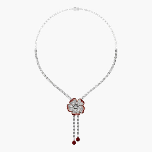 Rosavine Diamond Necklace