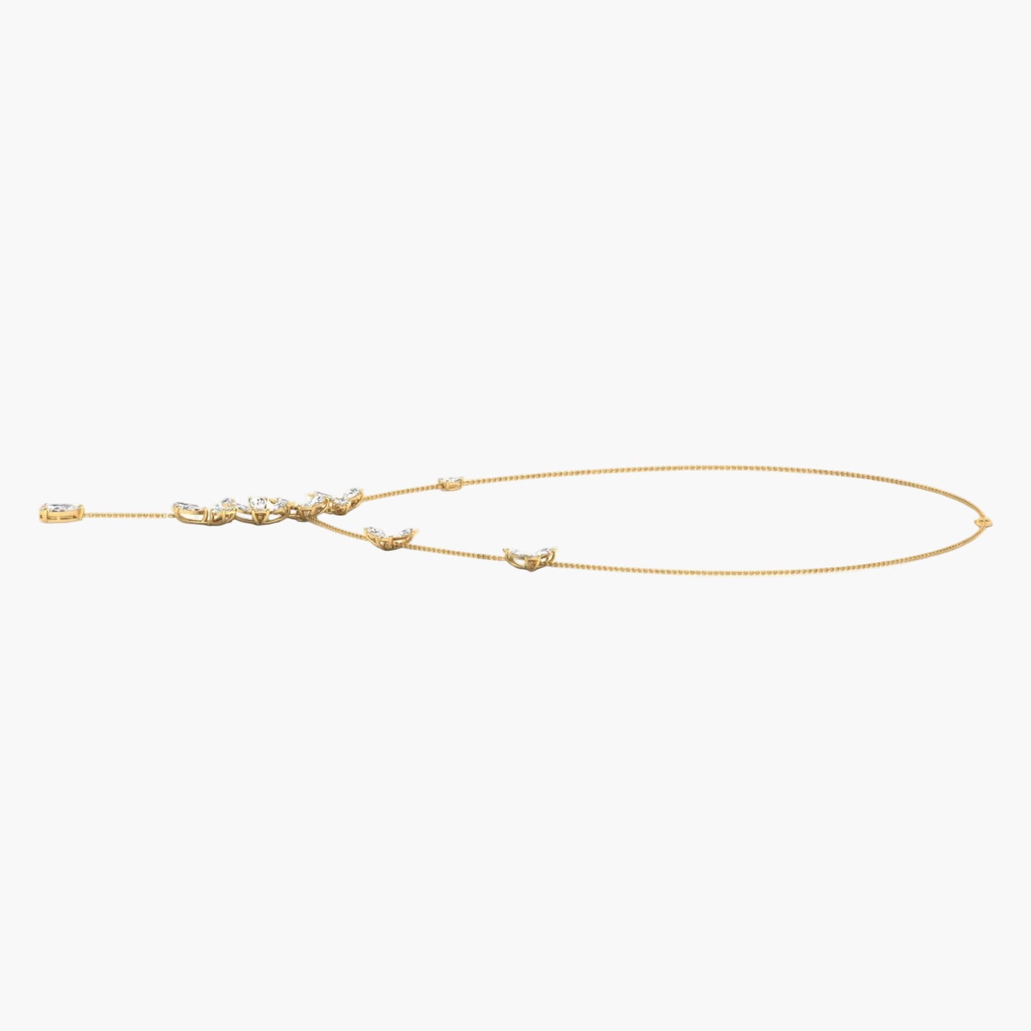 Gold bracelet on a white background with 'Green Lab' branding.