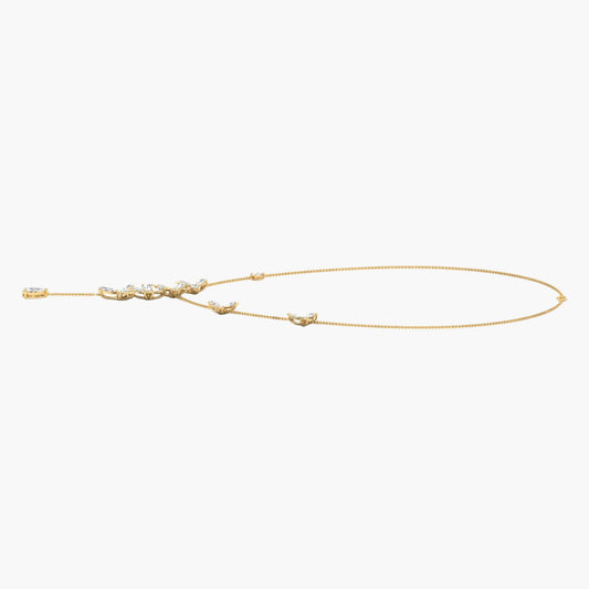 Gold bracelet on a white background with 'Green Lab' branding.