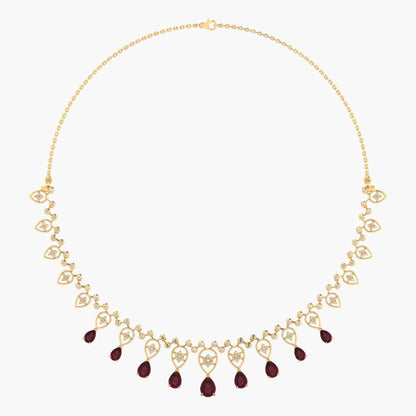 Endless Circle Charm Necklace