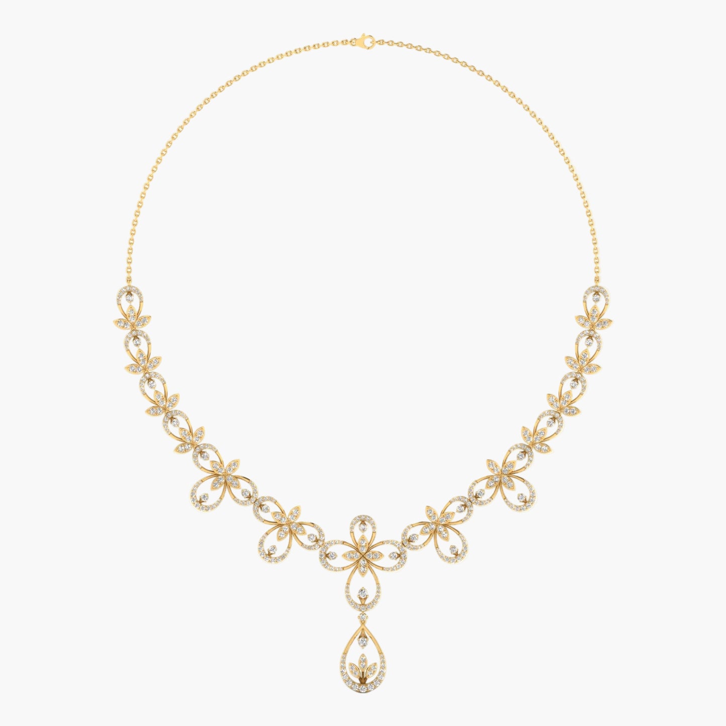 Dew Elise Diamond Necklace