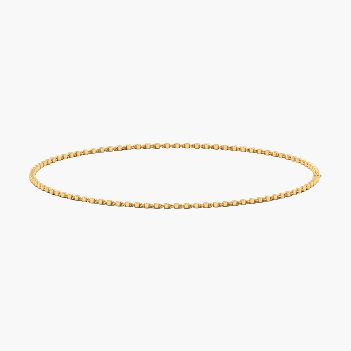 Gold bracelet on a white background with 'Green Lab' branding.