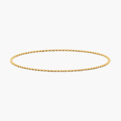 Gold bracelet on a white background with 'Green Lab' branding.