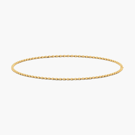 Gold bracelet on a white background with 'Green Lab' branding.
