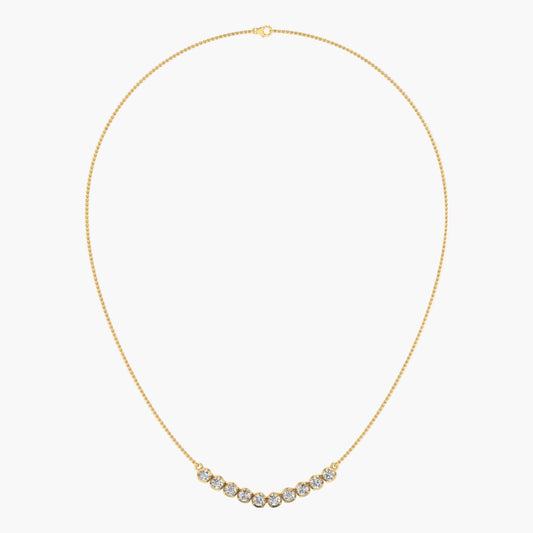 Sparkle Time Diamond Necklace