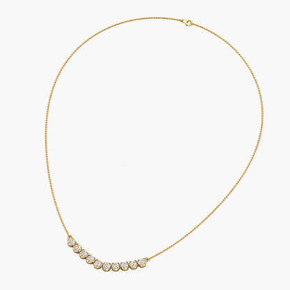 Sparkle Time Diamond Necklace