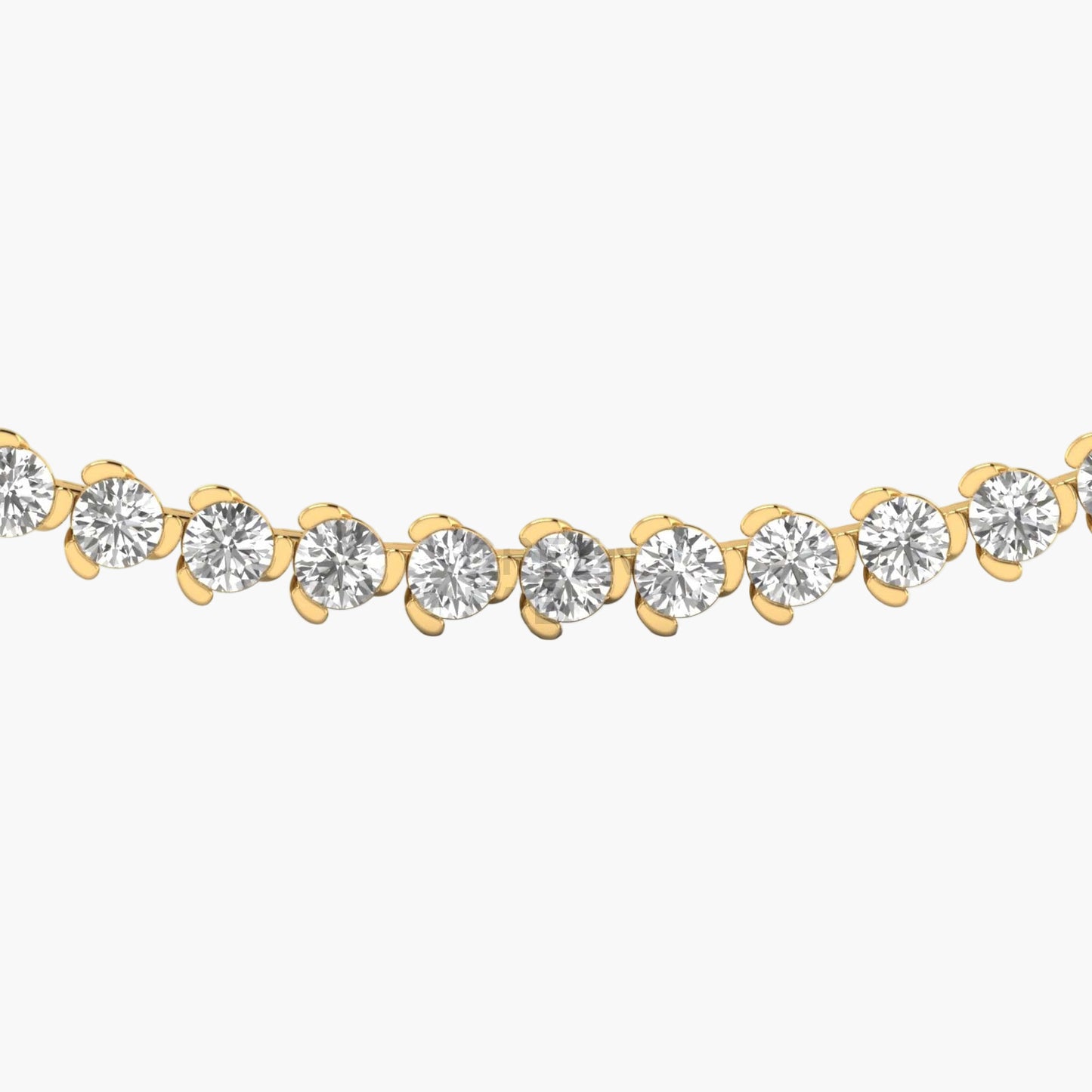 Moon Fern Diamond Necklace