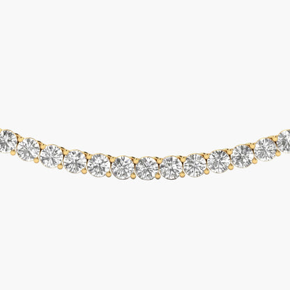Solid Sophisticated Diamond Necklace