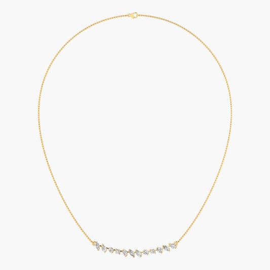Glint Vine Diamond Necklace