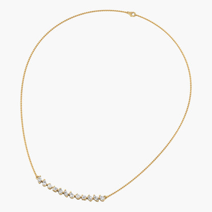 Glint Vine Diamond Necklace