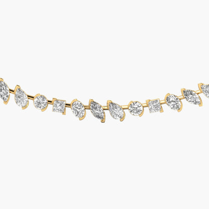 Glint Vine Diamond Necklace