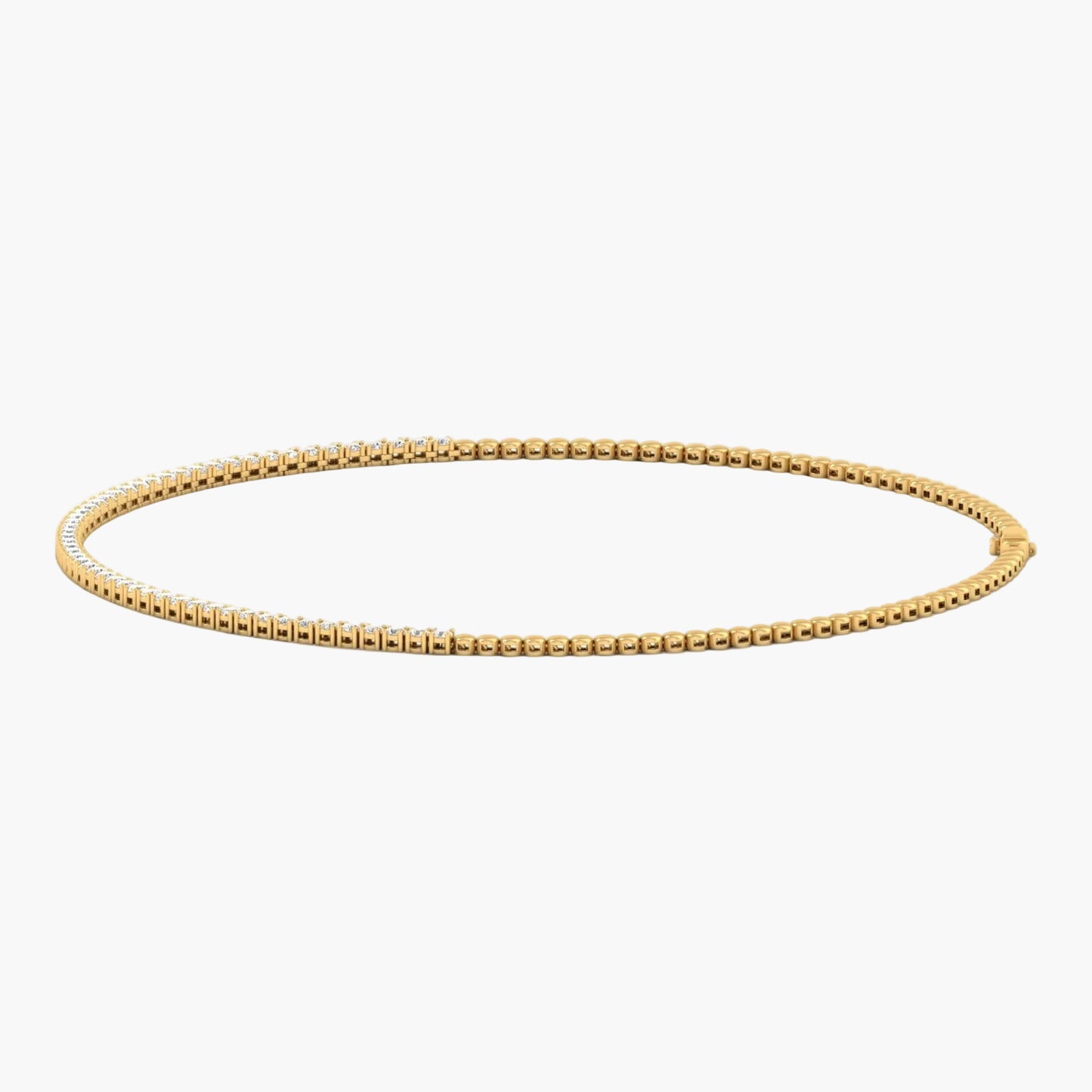 Gold bracelet on a white background with 'Green Lab' branding.