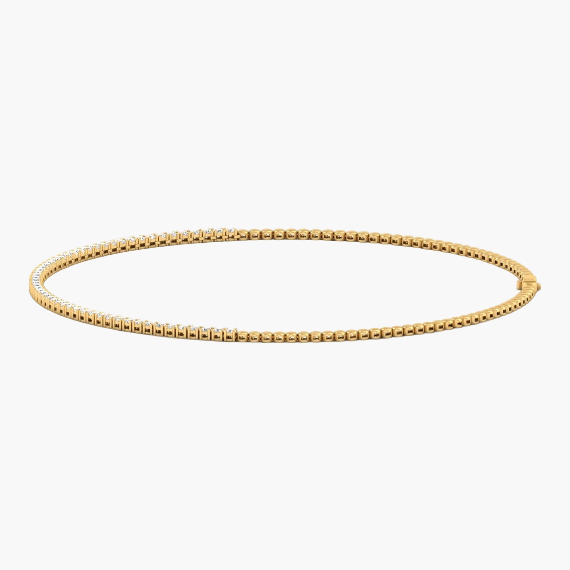 Gold bracelet on a white background with 'Green Lab' branding.