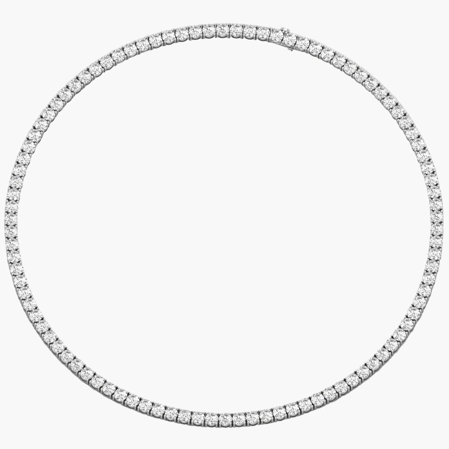 Brilliance Tennis Diamond Necklace