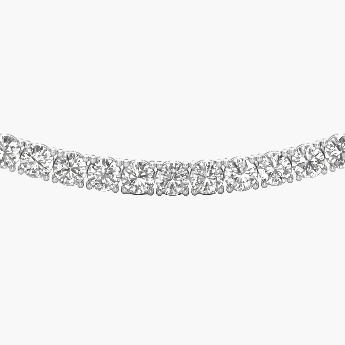 Brilliance Tennis Diamond Necklace