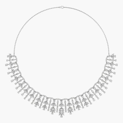 Fringe Opulence Diamond Necklace