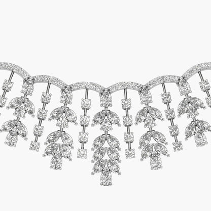 Fringe Opulence Diamond Necklace
