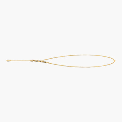 Lotus Petralis Diamond Necklace