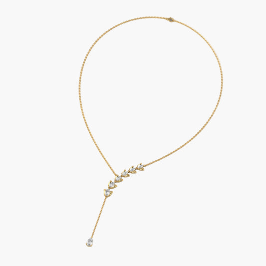 Lotus Eternelle Elegance Diamond Necklace