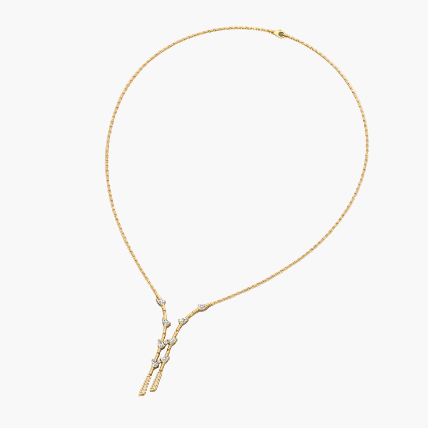 Pearleva Chic Diamond Necklace