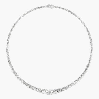Eternal Radiance Tennis Diamond Necklace
