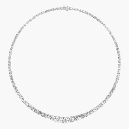 Eternal Radiance Tennis Diamond Necklace