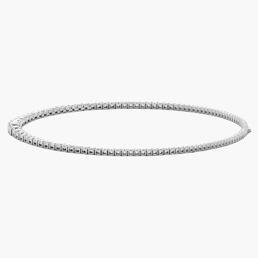 Eternal Radiance Tennis Diamond Necklace