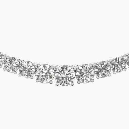 Eternal Radiance Tennis Diamond Necklace