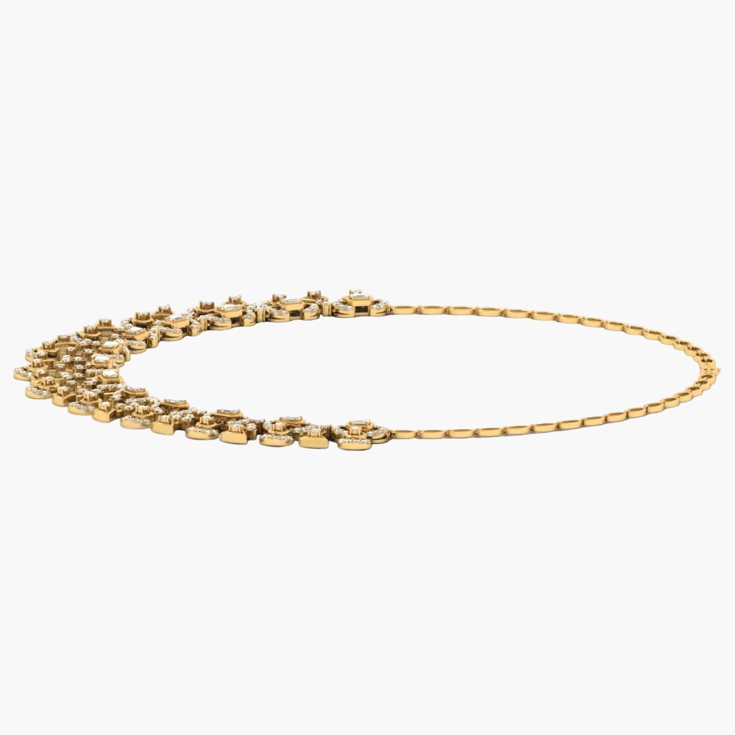 Gold bracelet on a white background with 'Green Lab' branding.