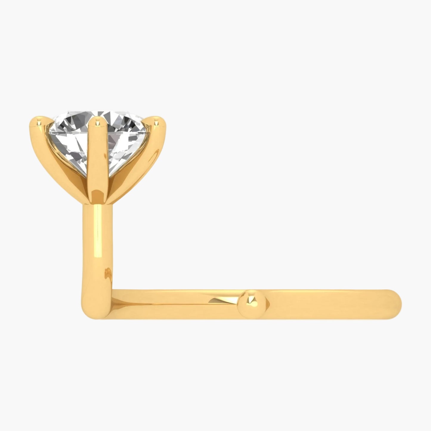Graceful Charm Diamond Nose Ring